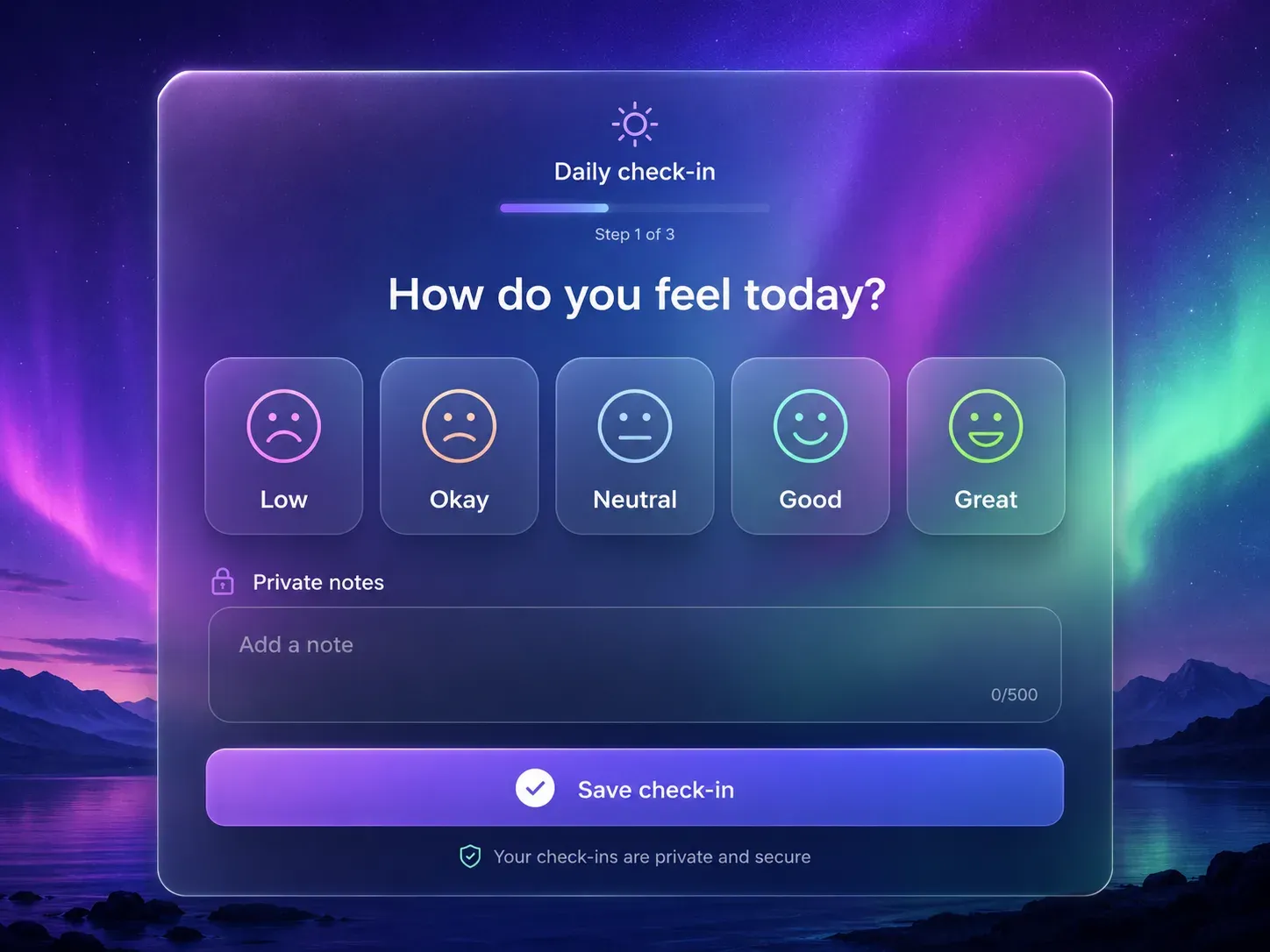 Interval Health Companion project view 2